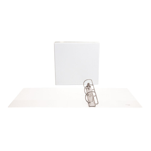 UNV20748 - Universal - Slant D-Ring View Binder, 3 Rings, 3&quot; Capacity, 11 x 8.5, White