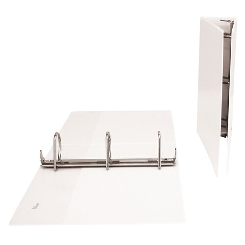 UNV20748 - Universal - Slant D-Ring View Binder, 3 Rings, 3&quot; Capacity, 11 x 8.5, White