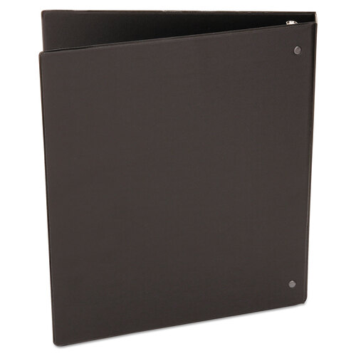 UNV20761 - Universal - Deluxe Non-View D-Ring Binder with Label Holder, 3 Rings, 1&quot; Capacity, 11 x 8.5, Black