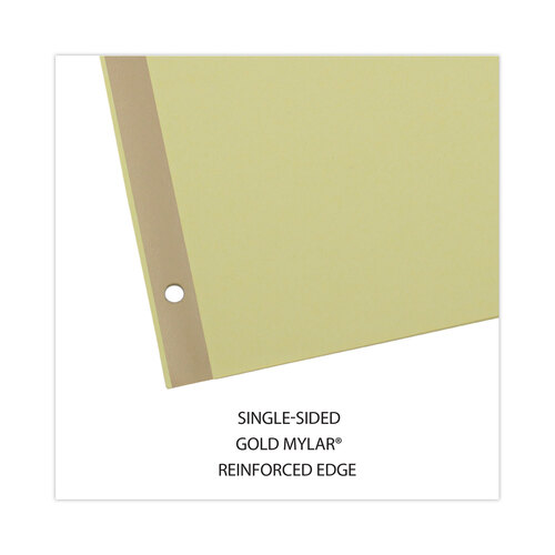 UNV20822 - Universal - Deluxe Preprinted Simulated Leather Tab Dividers with Gold Printing, 31-Tab, 1 to 31, 11 x 8.5, Buff, 1 Set