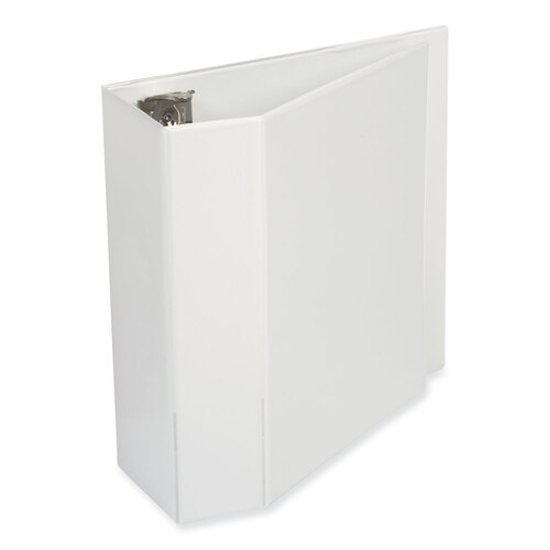 UNV20997 - Universal - Slant D-Ring View Binder, 3 Rings, 5&quot; Capacity, 11 x 8.5, White