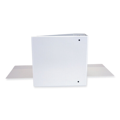 UNV20997 - Universal - Slant D-Ring View Binder, 3 Rings, 5&quot; Capacity, 11 x 8.5, White