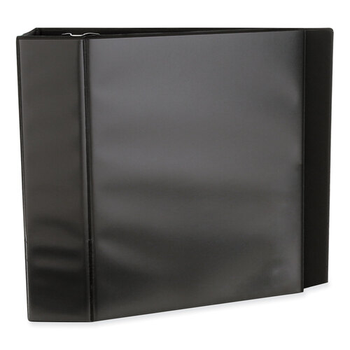 UNV20998 - Universal - Slant D-Ring View Binder, 3 Rings, 5&quot; Capacity, 11 x 8.5, Black