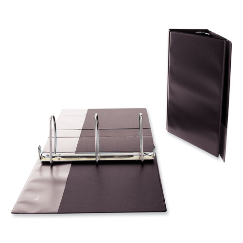 UNV20998 - Universal - Slant D-Ring View Binder, 3 Rings, 5&quot; Capacity, 11 x 8.5, Black