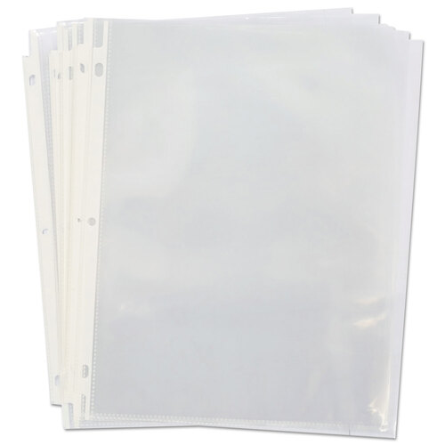UNV21122 - Universal - Standard Sheet Protector, Standard, 8.5 x 11, Clear, 200/Box