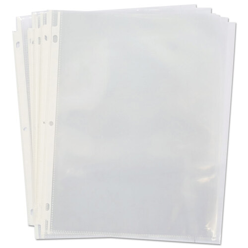 UNV21123 - Universal - Standard Sheet Protector, Economy, 8.5 x 11, Clear, 200/Box