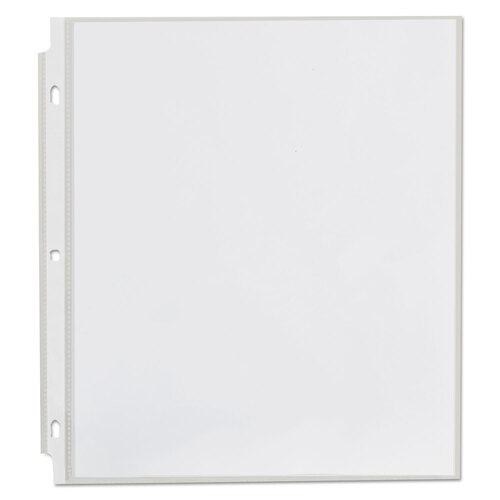 UNV21126 - Universal - Top-Load Poly Sheet Protectors, Std Gauge, Nonglare, Clear, 50/Pack