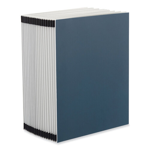 UNV30540 - Universal - Expanding Desk File, 20 Dividers, Alpha Index, Letter Size, Blue Cover