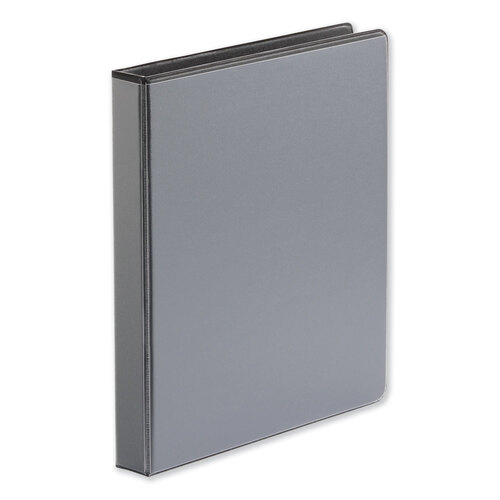 UNV30711 - Universal - Deluxe Easy-to-Open D-Ring View Binder, 3 Rings, 1&quot; Capacity, 11 x 8.5, Black