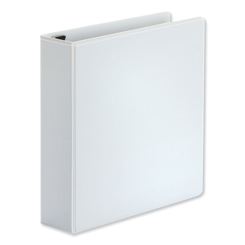 UNV30732 - Universal - Deluxe Easy-to-Open D-Ring View Binder, 3 Rings, 2&quot; Capacity, 11 x 8.5, White