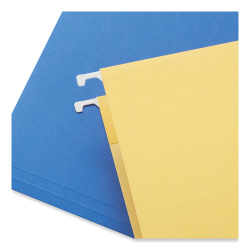 UNV34112 - Universal - Deluxe Reinforced Recycled Hanging File Folders, Letter Size, 1/5-Cut Tabs, Assorted, 25/Box