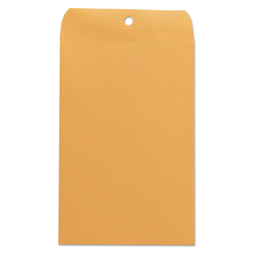UNV35260 - Universal - Kraft Clasp Envelope, #55, Square Flap, Clasp/Gummed Closure, 6 x 9, Brown Kraft, 100/Box