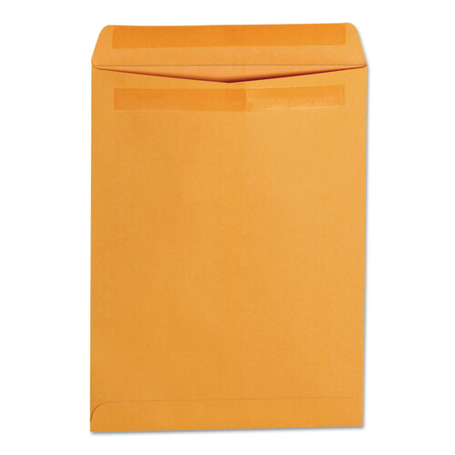 UNV35290 - Universal - Self-Stick Open End Catalog Envelope, #10 1/2, Square Flap, Self-Adhesive Closure, 9 x 12, Brown Kraft, 250/Box