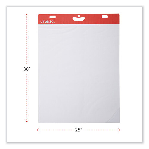 UNV35603 - Universal - Self-Stick Easel Pad, Unruled, 25 x 30, White, 30 Sheets, 2/Carton