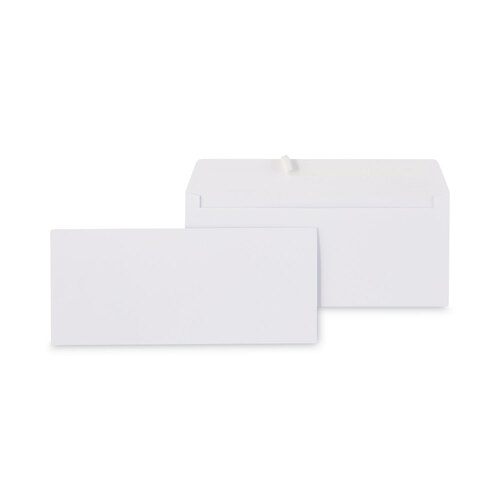 UNV36002 - Universal - Peel Seal Strip Business Envelope, #10, Square Flap, Self-Adhesive Closure, 4.13 x 9.5, White, 100/Box