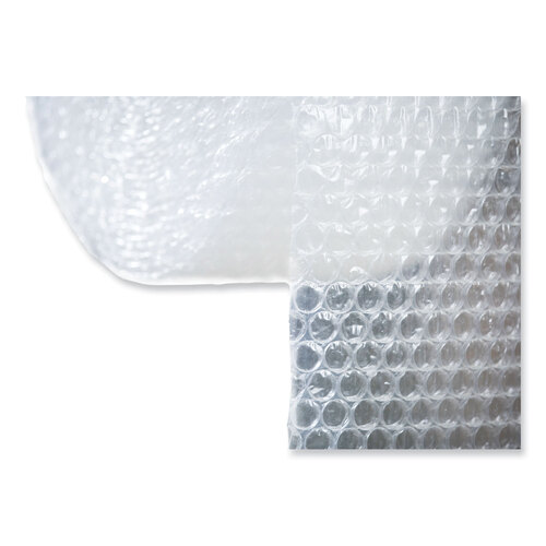 UNV4087898 - Universal - Bubble Packaging, 0.31&quot; Thick, 12&quot; x 100 ft, Perforated Every 12&quot;, Clear