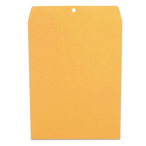 UNV42907 - Universal - Kraft Clasp Envelope, #12 1/2, Square Flap, Clasp/Gummed Closure, 9.5 x 12.5, Brown Kraft, 100/Box