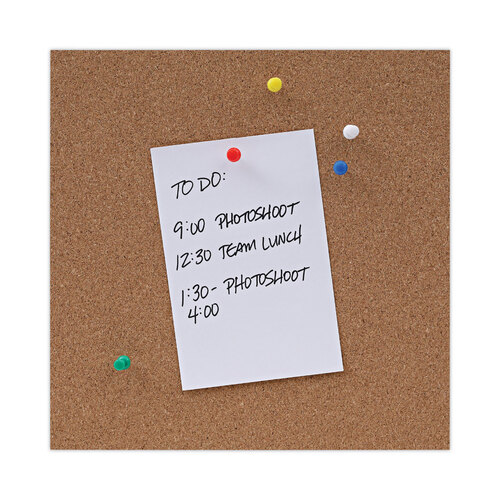 UNV43602 - Universal - Cork Board with Oak Style Frame, 24 x 18, Natural Surface