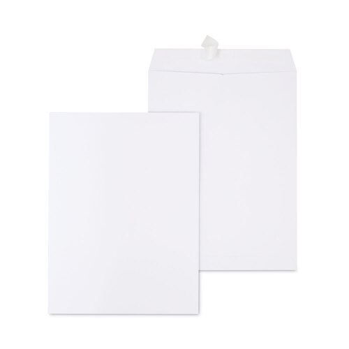 UNV44101 - Universal - EasyClose Catalog Envelope, #10 1/2, Square Flap, Self-Adhesive Closure, 9 x 12, White, 250/Box