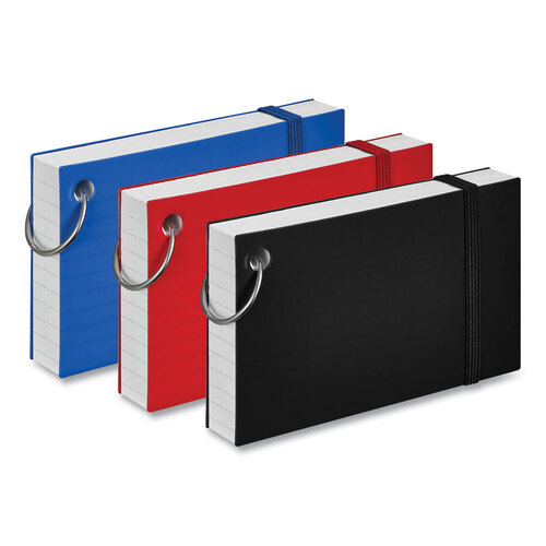 UNV47300 - Universal - Ring Index Cards, Ruled, 3 x 5, White, 100/Pack