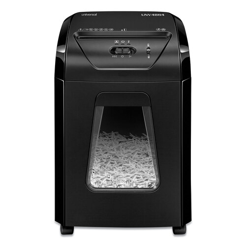 UNV48114 - Universal - 48114 Medium-Duty Cross-Cut Shredder, 14 Manual Sheet Capacity