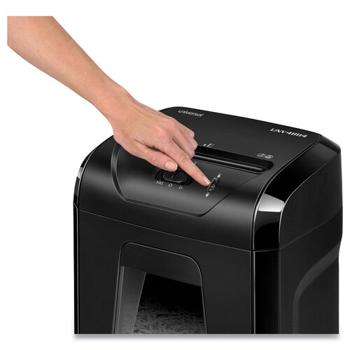 UNV48114 - Universal - 48114 Medium-Duty Cross-Cut Shredder, 14 Manual Sheet Capacity