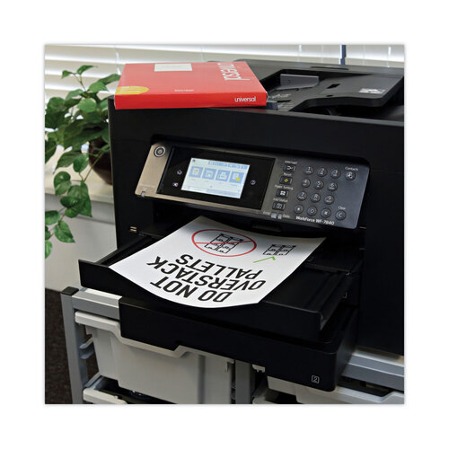 UNV90108 - Universal - Copier Mailing Labels, Copiers, 8.5 x 11, White, 100/Box