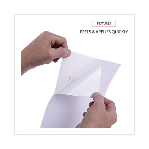UNV90108 - Universal - Copier Mailing Labels, Copiers, 8.5 x 11, White, 100/Box