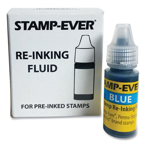 USSIB61 - U.S. Stamp & Sign - Refill Ink for Clik! and Universal Stamps, 7 mL Bottle, Blue
