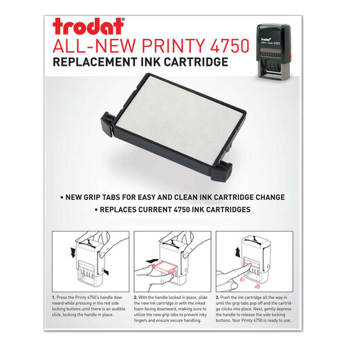 E4750 Printy Replacement Pad for Trodat Self-Inking Stamps by Trodat®  USSP4750BR