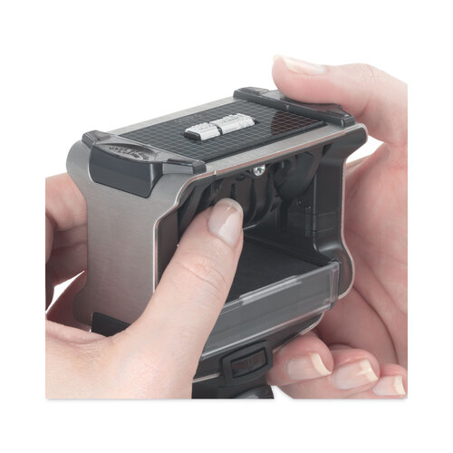 USST5117 - U.S. Stamp & Sign - Professional 12-Message Date Stamp, Self-Inking, 2.25 x 0.38, Black