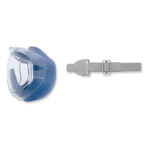 UVXS3400HS - Honeywell - Flex Seal OTG Goggles, Clear HydroShield Anti-Fog/Anti-Scratch Lens, Clear/Navy/Gray Frame
