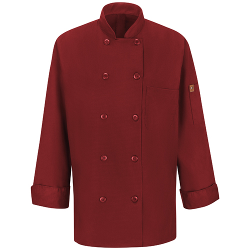 VFI041XFR-RG-XL - Red Kap - Red Kap Women's Chef Coat with OilBlok + MIMIX&trade;