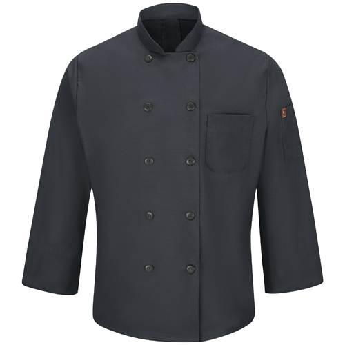 VFI042XCH-RG-L - Red Kap - Red Kap Men's Chef Coat with OilBlok + MIMIX&trade;
