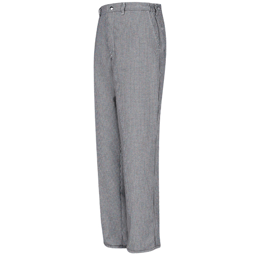 VFI2020BW-38-32 - Chef Designs - Chef Designs Men's Checked Cook Pant