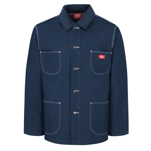 Dickies Men's Denim Blanket Lined Work Coat