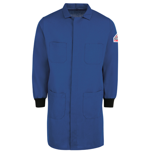 VFIKNC2RB-XS-0R - Bulwark - Bulwark Men's FR Lab Coat with Knit Cuffs