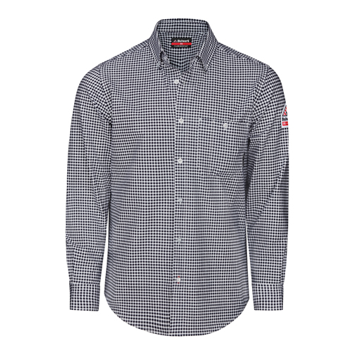 Bulwark FR Flex Knit Button Down Shirt - Bulwark STG2NV-LN-M EA