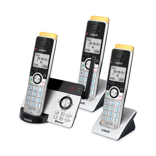 Vtech® CS6619-2 Cordless Phone System, Base and 1 Additional Handset