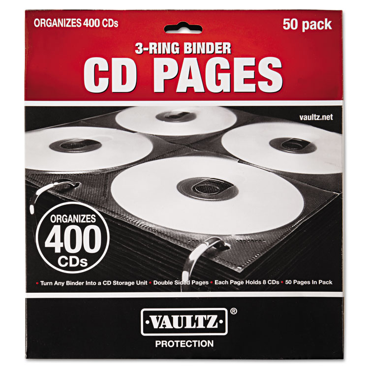 2-Ring Binder CD-DVD Albums and Inserts
