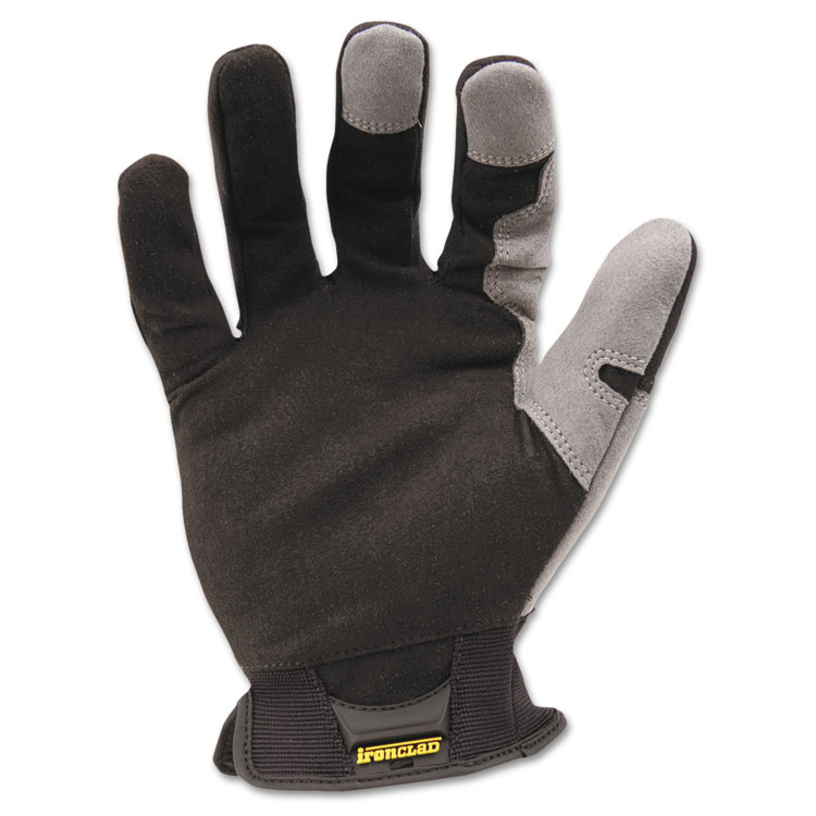 Ironclad Box Handler Gloves, Black, Large, Pair -IRNBHG04L 