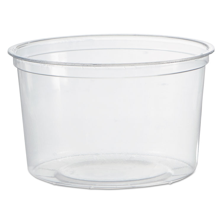 16oz Plastic Deli Containers - 500 count