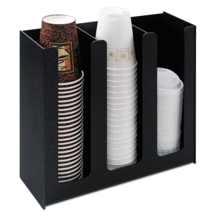 Vertiflex Black Vertical Condiment Organizer