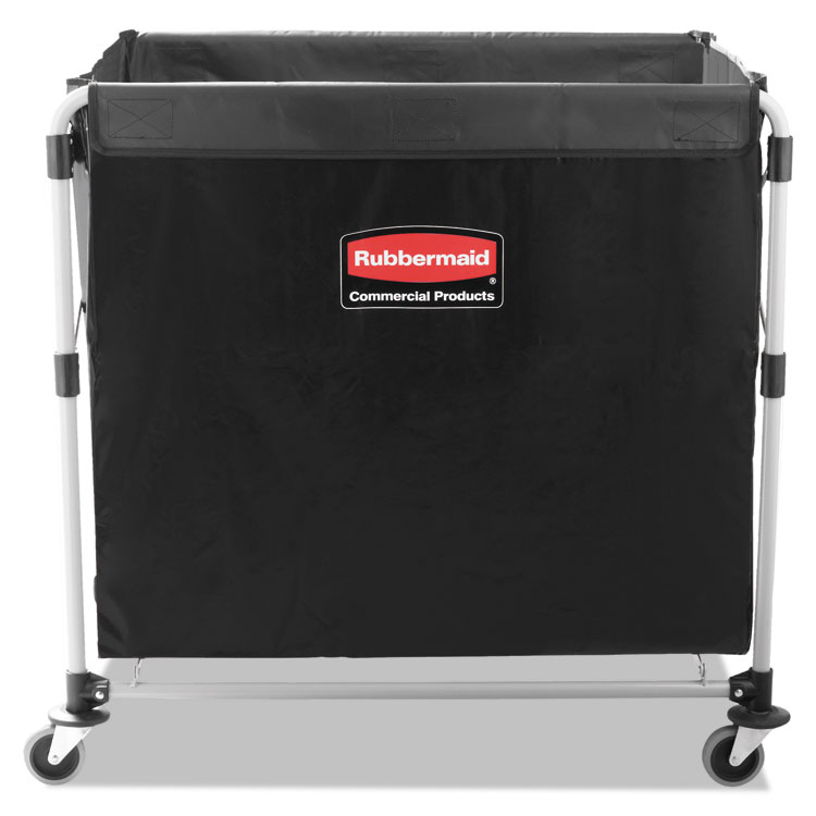 Rubbermaid, 9T73, Microfiber, Janitor Carts