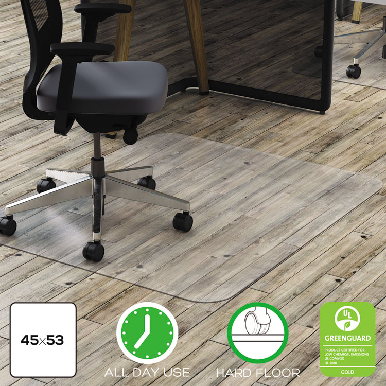 Everlife Chair Mat Hard Floors Clear