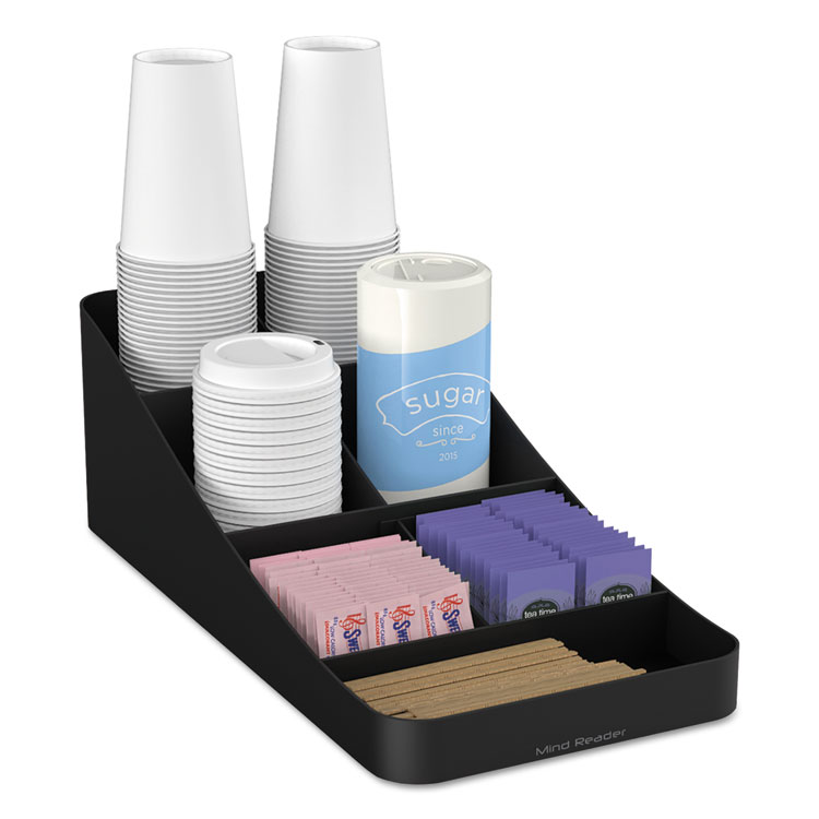 Mind Reader Coffee Condiment and Accessories Organizer, 7