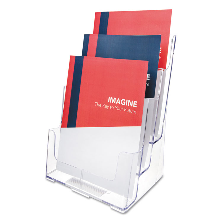 Deflecto Three-Tier Document Organizer with Dividers