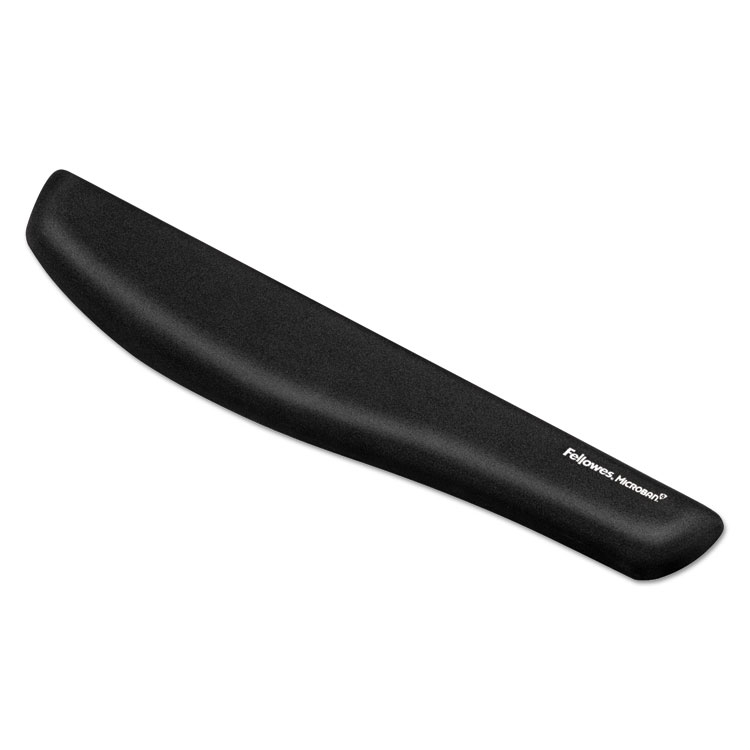 Fellowes Gel Crystals Wrist Support, Mouse PAD-WRIST Rest, Black