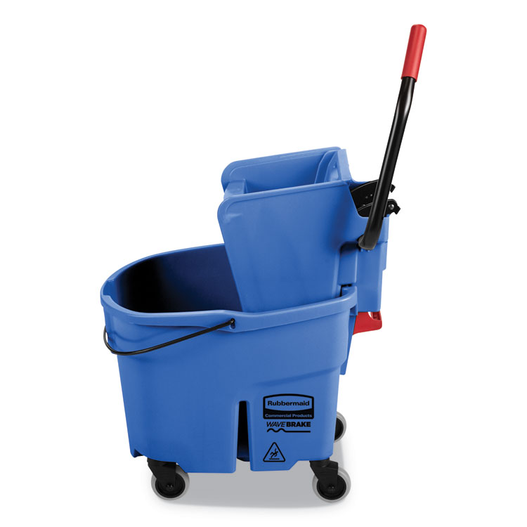 Rubbermaid Commercial Products Tandem 31-quart Commercial Mop Wringer Bucket  with Wheels at