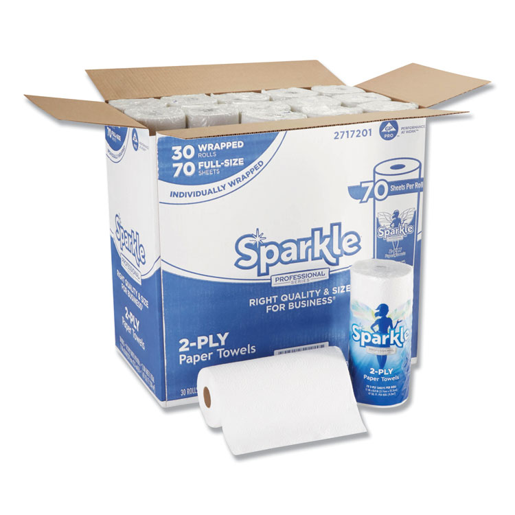 Georgia Pacific Professional Sparkle Paper Towels - 30 rolls, 70 sheets each